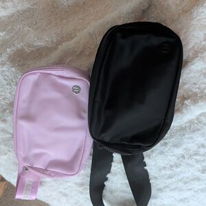 Pair Of Lululemon Belt Bags